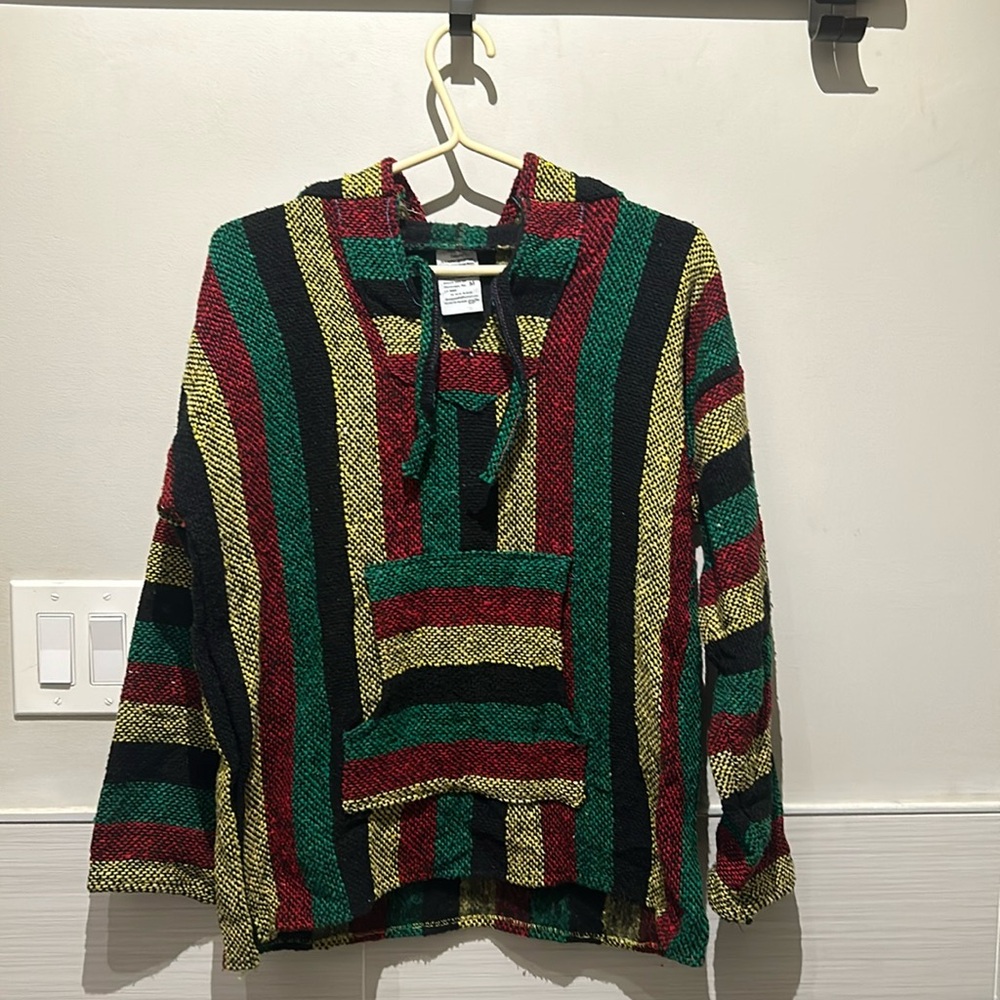 Poncho sweater made in mexico